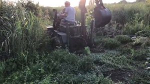 самодельный экскаватор