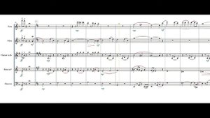 Jalousie (tango tzigane) | Jacob Gade | for woodwind quintet (scrolling)