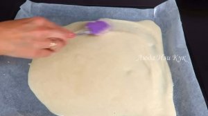 ?Выпечка БЕЗ ЯИЦ, ТАЮЩИЙ ленивый медовик за 30 минут Торт как пух в пост Люда Изи Кук постный рецеп