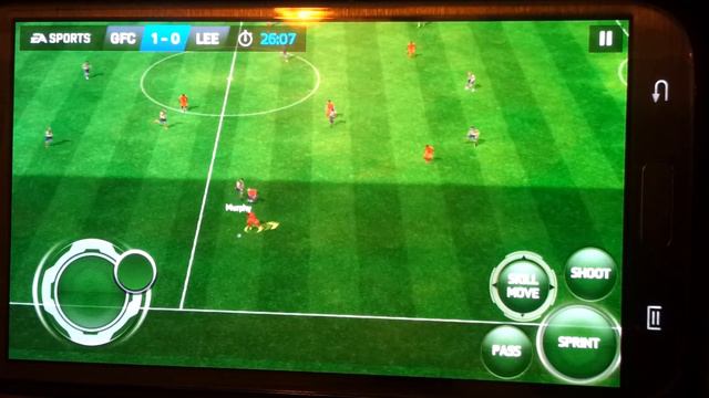 Fifa 14 with gamepad Dualshock 3 for mobile смотреть онлайн