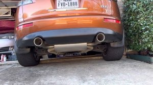 Infiniti FX45 invidia exhaust sound