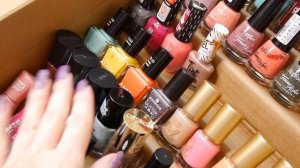 Ревизия лаков, выкидываю лаки (обычный лак)