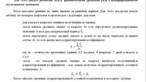 Эконометрика. Моделирование временных рядов. Построение аддитивной модели.