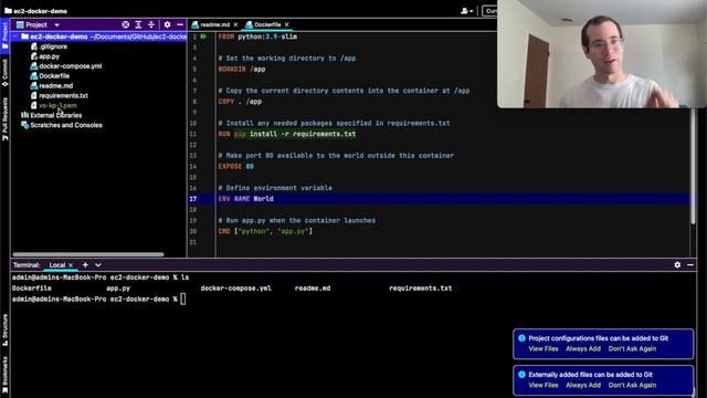 Hosting a Docker Container on AWS EC2 Free Tier in under 12 minutes смотреть онлайн