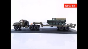 Обзор масштабных моделей моих тягачей 1:43