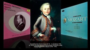 W.A, Mozart - Symphony No.10 in G major, K.74 (dir. Erich Leinsdorf, 1960}