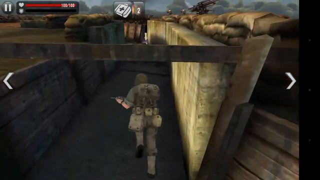 Frontline Commando: D-Day Android game on Moto G смотреть онлайн