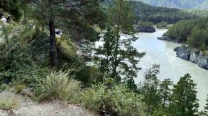 Чемал.  Козья тропа над Катунью