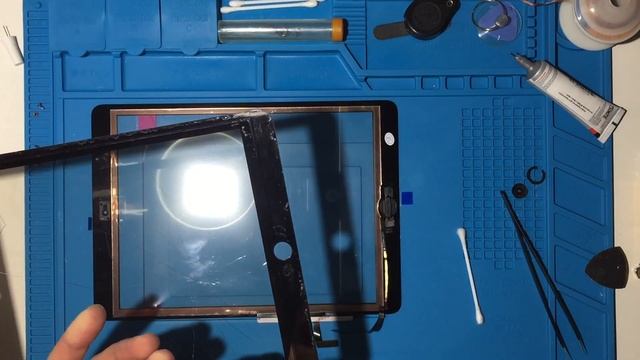 Замена сенсора на Ipad air смотреть онлайн