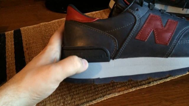 New Balance 990 Обзор кроссовок Horween Leather смотреть онлайн