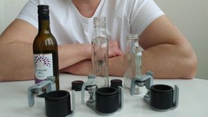Укупорка разных видов бутылок