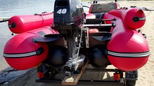 Транец под установку водомета SibRiver