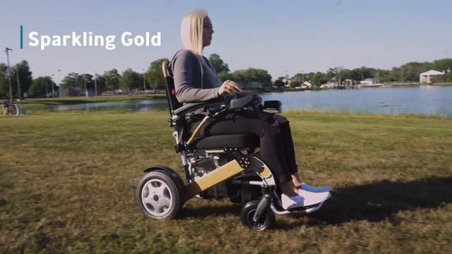 Sentire Med FCXL Gold Deluxe Folding MobilIty Wheelchair смотреть онлайн
