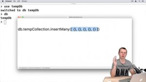 MongoDB Delete Queries: 02 Create temp DB, Collection and Documents