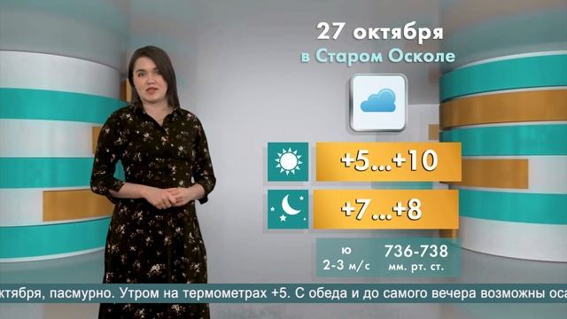 Погода в Старом Осколе на 27 октября смотреть онлайн