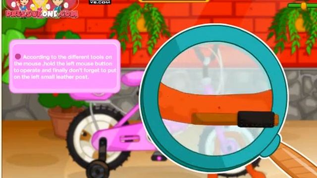 Бесплатные игры онлайн  Мой маленький друг, моем велосипед игра для детей, Game For Kids