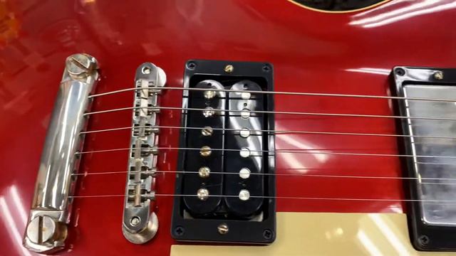 Gibson C/S 1957 Les Paul Standard Reissue w/Grover VOS Sparkling Burgundy #7 0706 смотреть онлайн