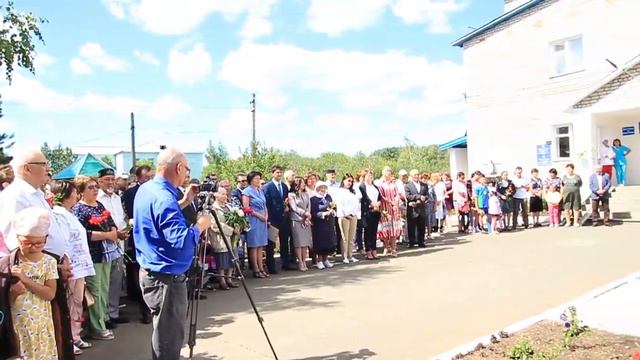 Открытие памятника Ишмурзе Хаирнуровичу Хидиятову. Основателю первого Хосписа в России
