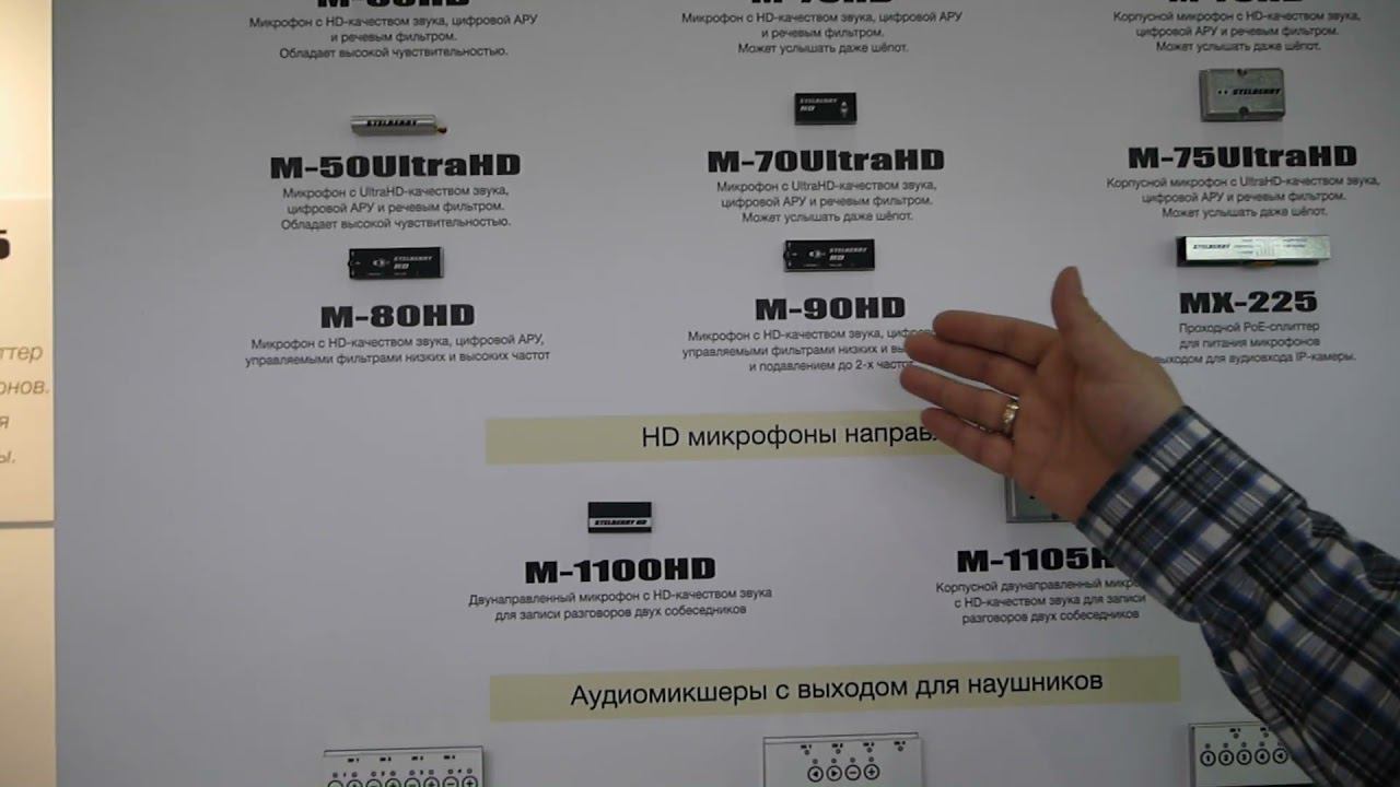 Шумоподавление Stelberry с выставки Securika смотреть онлайн