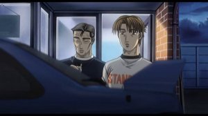 Takumi discovers that Bunta owns the Impreza - Initial D Fourth Stage