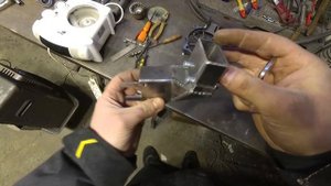 (3 февр. 2019) Самодельный электро эндуро. Подготовка и установка коробки передач и мотора