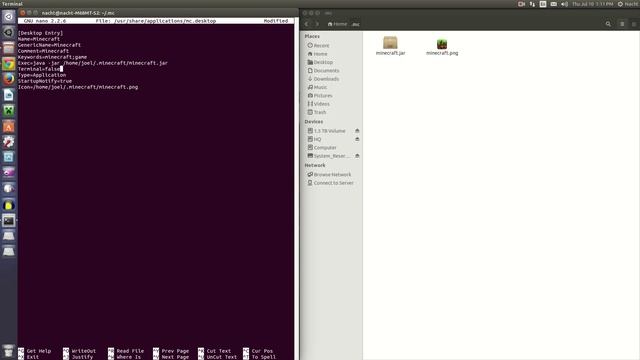 How to create a custom Minecraft launcher (In Ubuntu 14.04) смотреть онлайн