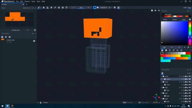 КАК изменить Модель Моба в Майнкрафт? (BlockBench)