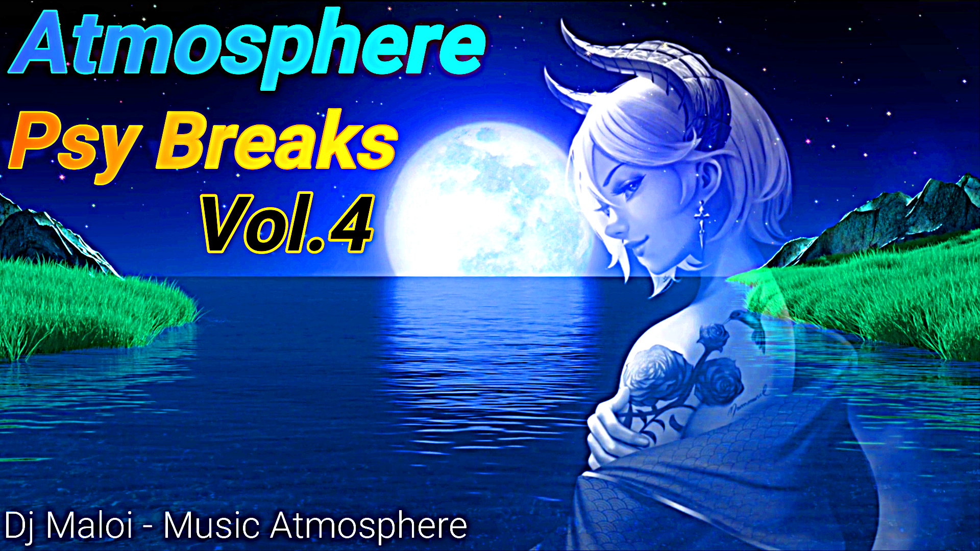 Dj Maloi -Vol.4 ☊ Atmosphere Psy Breaks«And»Space Progressive Mix-Video Full HD