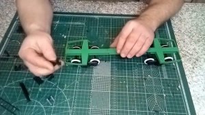 Сборная модель вагона цистерна