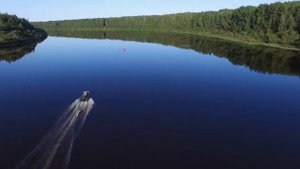 Река Сухона, DJI!!!, Кадры с воздуха.