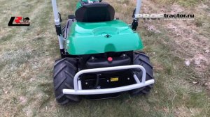 Минитрактор Caiman Croso 4WD для кошения склонов, высокой травы, кустарника и бурьяна..mp4