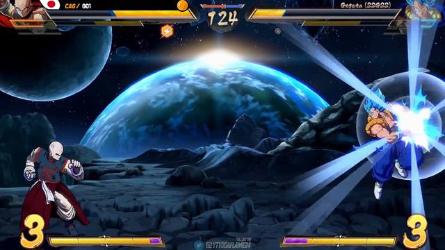 DBFZ ➤ GO1 Hands on the BUFF Three! SSB Vegeta , Tien and Android 16 [ Dragon Ball FighterZ ]