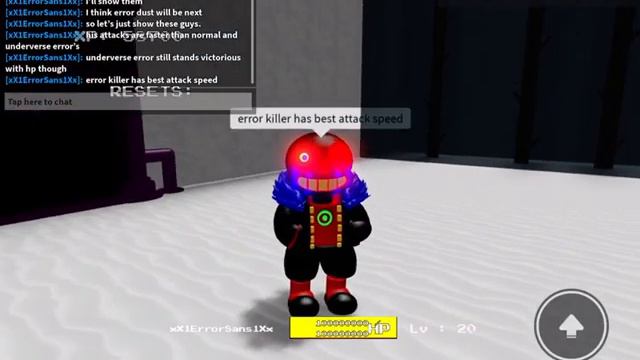 Error!Killer and Error!Horror Make Their Way into SANS BATTLES ROYAL! смотреть онлайн