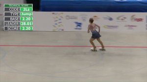 16 16B youth inline long program ladies and men