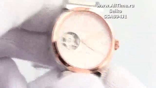 Обзор. Женские наручные часы Seiko SSA894J1 смотреть онлайн