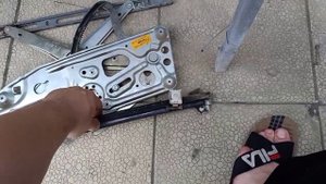 Mercedes S-class W140 Замена замка двери,. Mercedes S-class W140 Door Lock Replacement