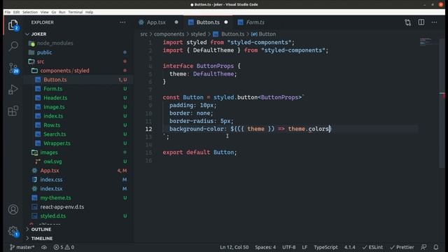 Joke App  | React - Styled Components - Typescript