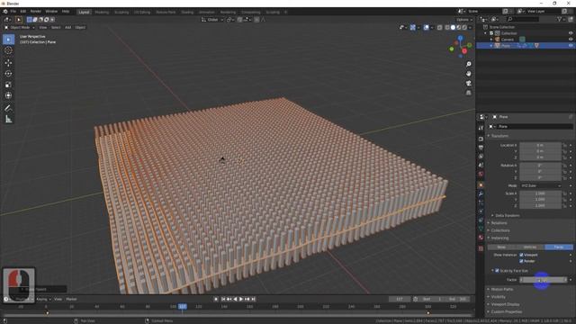 Цикличная анимация за 4 минуты. В Blender 2.9