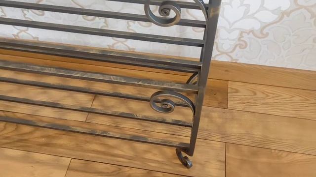 Кованая обувница "Уют" смотреть онлайн