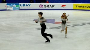 Ксения Краусова - Даниил Корочкин. Произвольный танец. Юниоры. Пермь. Гран-при России 2022