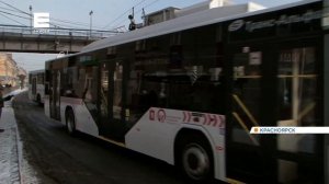В Красноярске впервые на линию вышел троллейбус с автономным ходом