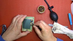 Ремонт тонометра Gamma M1-S. Ошибки, не стабильные показания. Настройка грушевого клапана.