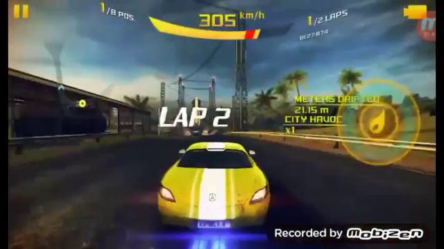 Asphalt 8 Cars Walkthrough - Mercedes-Benz SLS AMG Electric Drive смотреть онлайн