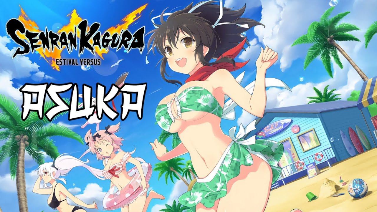 Senran Kagura Estival Versus - Аска в купальнике (PC) 18+ смотреть онлайн