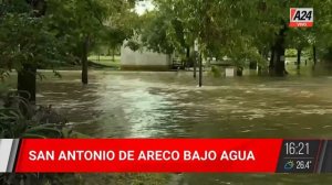 🔵 San Antonio de Areco se encuentra bajo el agua