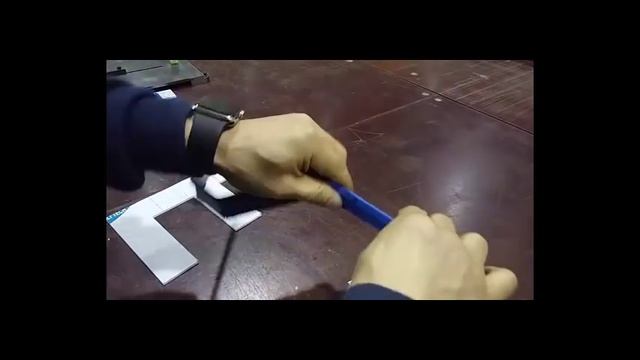 V-cut trim(cap) to manufacture sign letter by LKS Technology смотреть онлайн