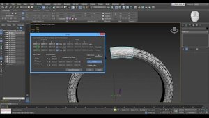 Моделирование протектора HIGH POLY Запекание карты нормалей (3ds max  + Marmoset Toolbag 3)