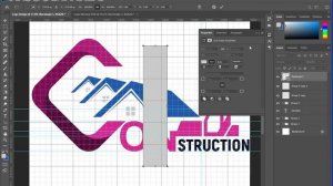 Photoshop Logo Design Tutorial: Construction Company - Contractor - Handyman Logo Design