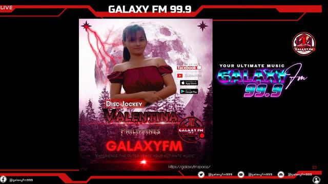 DJ VALENTINA ON AIR @Galaxy FM 99.9 смотреть онлайн