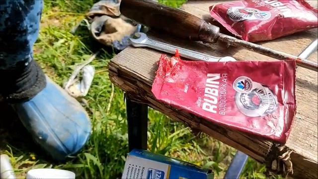 Тарпон 9,9. Часть 3. Замена масла в редукторе . Шприцевание. смотреть онлайн